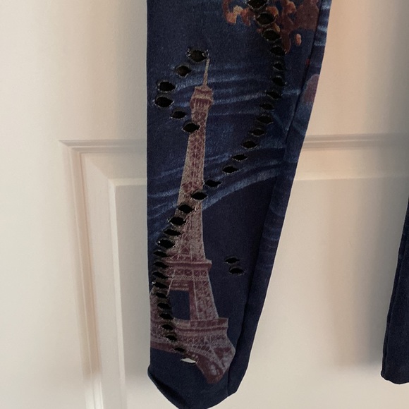 Faux Jeans Leggings - Picture 3 of 8